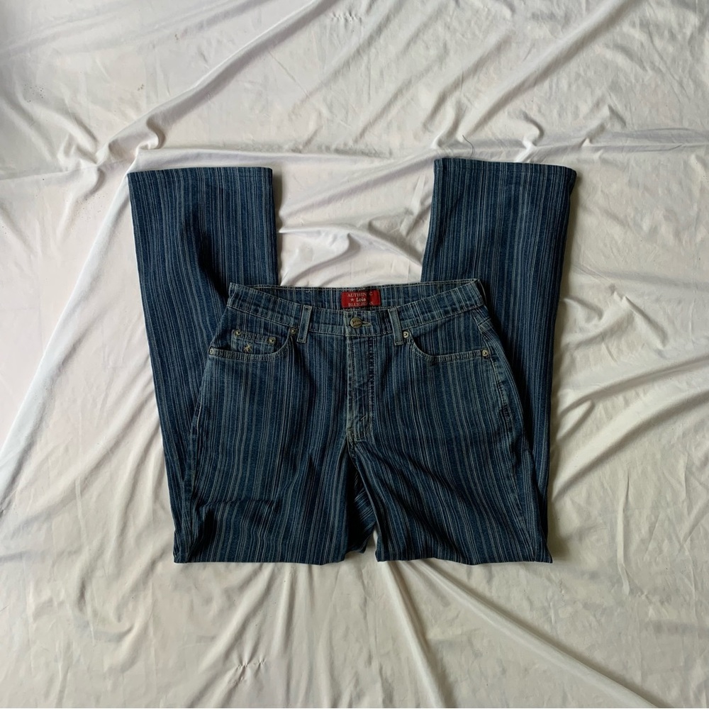 Vintage Striped Jeans